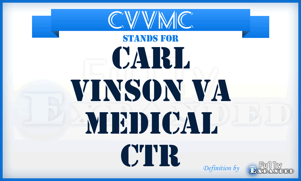 CVVMC - Carl Vinson Va Medical Ctr
