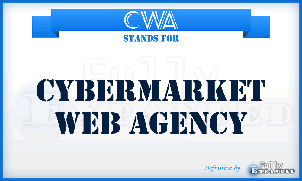 CWA - Cybermarket Web Agency