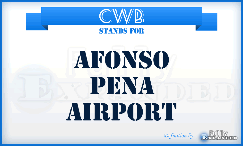 CWB - Afonso Pena airport