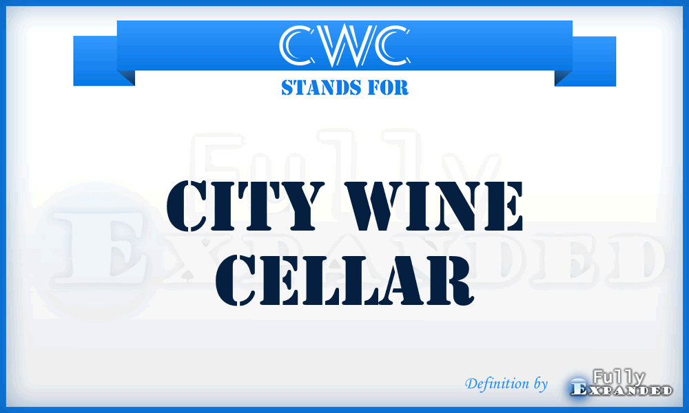 CWC - City Wine Cellar