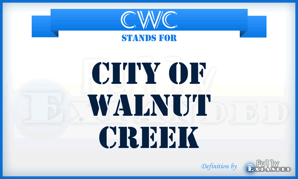 CWC - City of Walnut Creek
