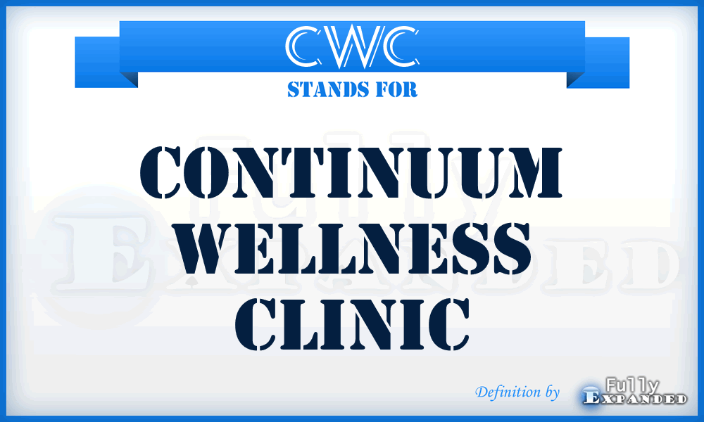 CWC - Continuum Wellness Clinic