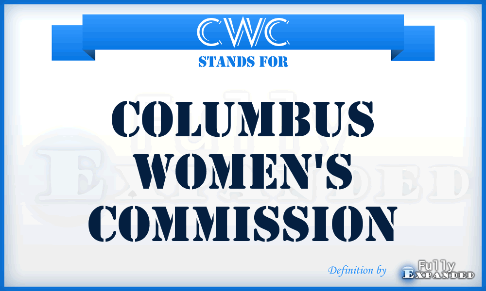 CWC - Columbus Women's Commission