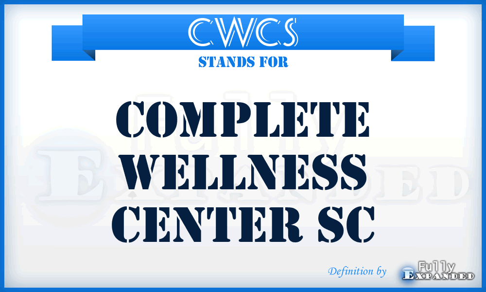 CWCS - Complete Wellness Center Sc