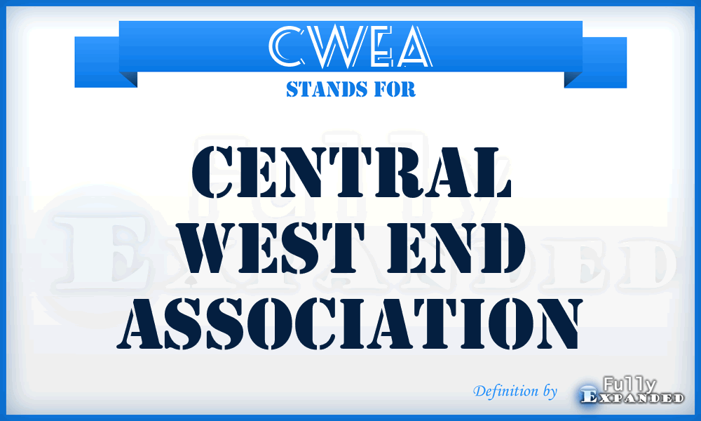 CWEA - Central West End Association