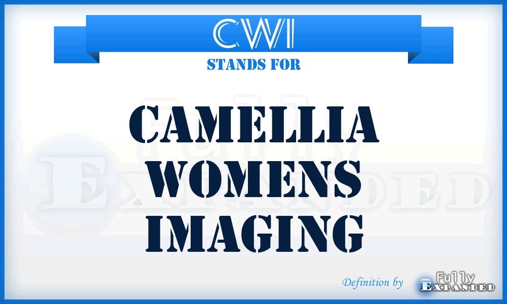CWI - Camellia Womens Imaging