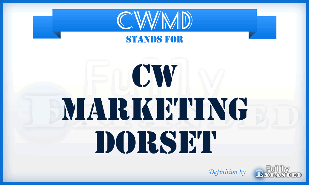 CWMD - CW Marketing Dorset