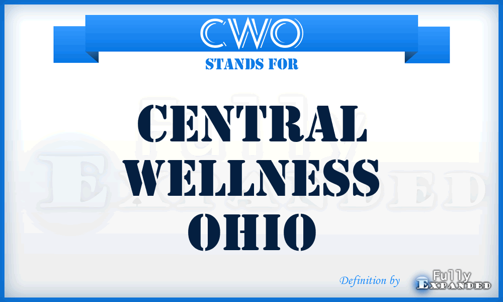 CWO - Central Wellness Ohio