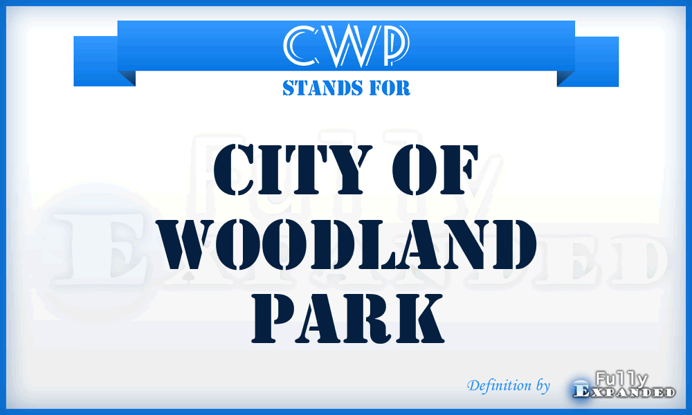 CWP - City of Woodland Park