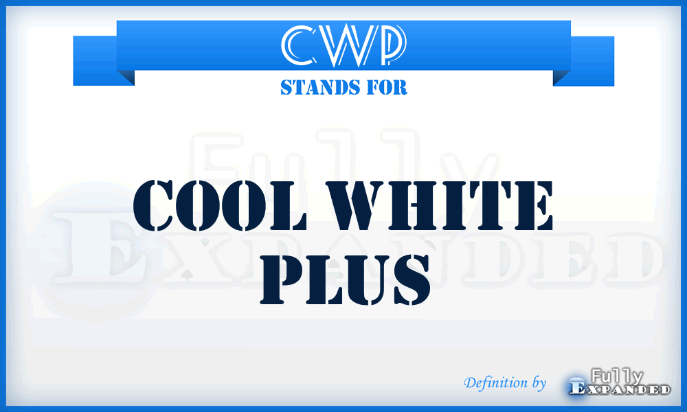 CWP - Cool White Plus