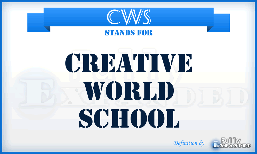 CWS - Creative World School