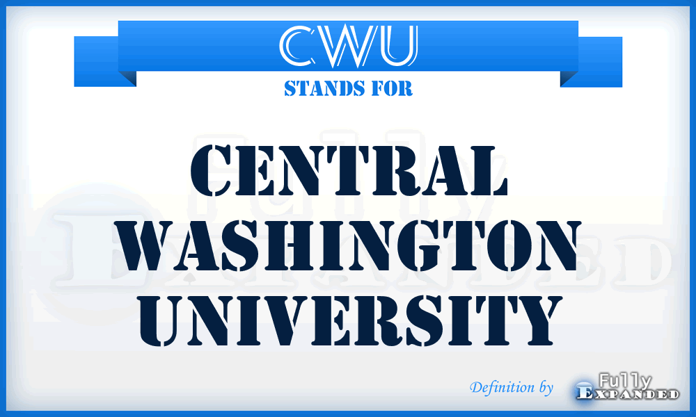 CWU - Central Washington University
