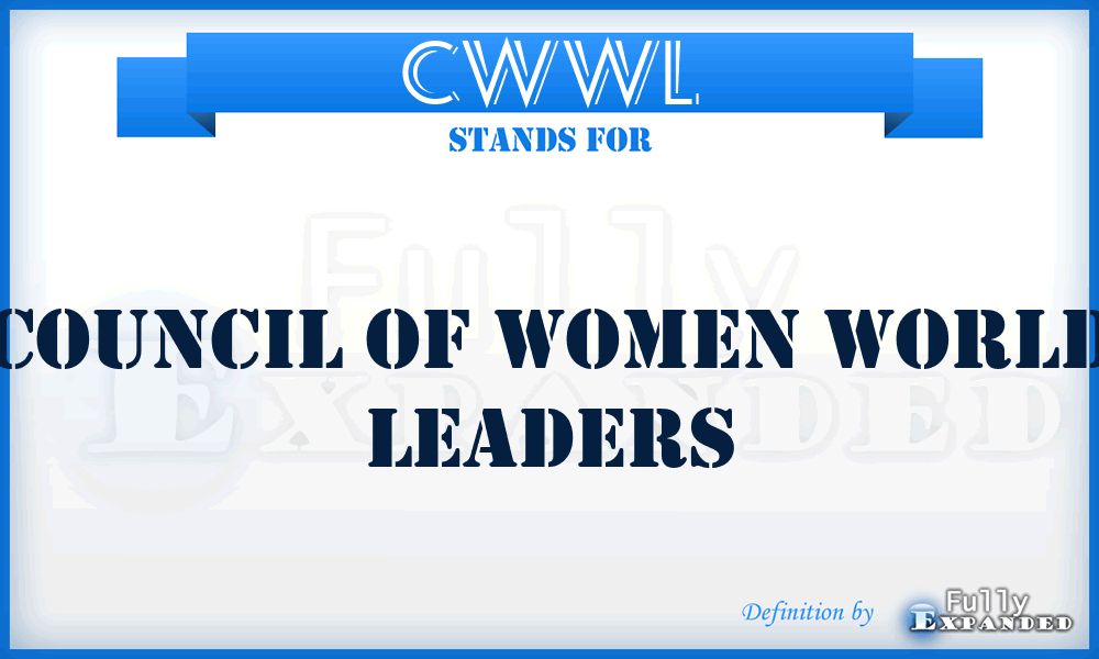 CWWL - Council of Women World Leaders