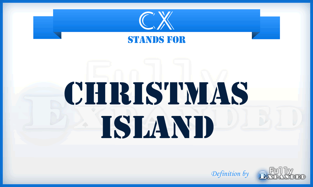 CX - Christmas Island