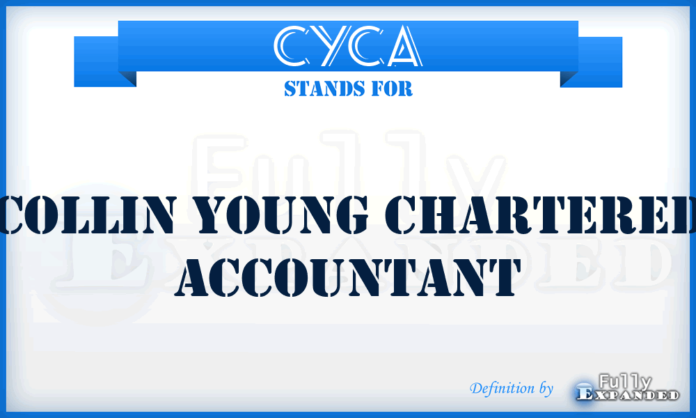 CYCA - Collin Young Chartered Accountant