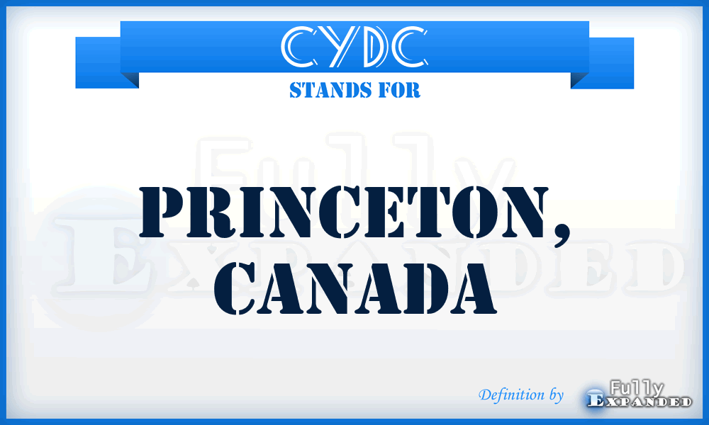 CYDC - Princeton, Canada