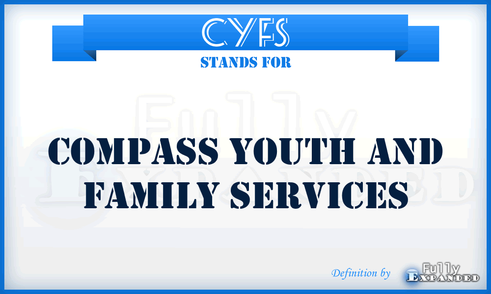 CYFS - Compass Youth and Family Services