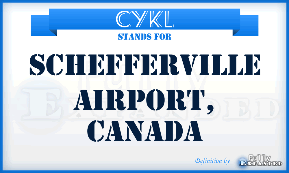 CYKL - Schefferville Airport, Canada