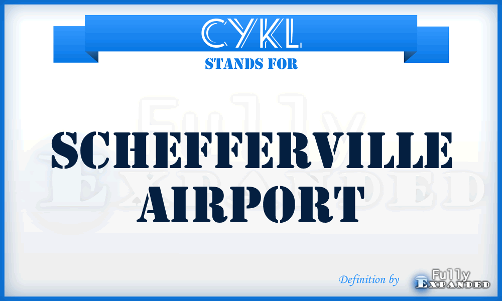 CYKL - Schefferville airport