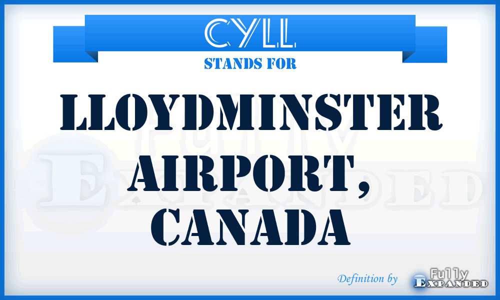 CYLL - Lloydminster Airport, Canada