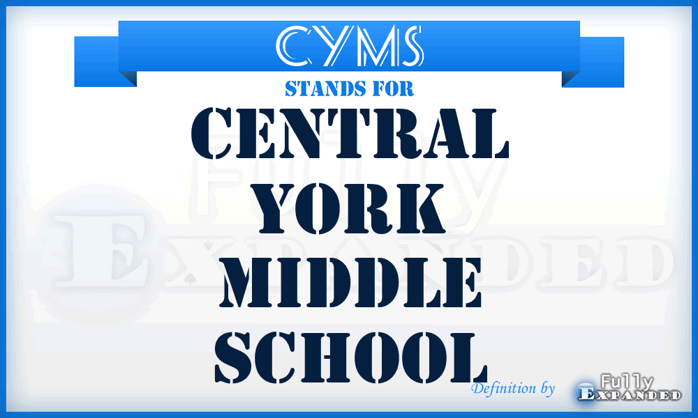 CYMS - Central York Middle School