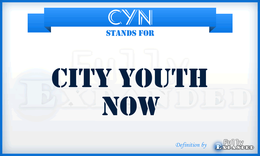 CYN - City Youth Now