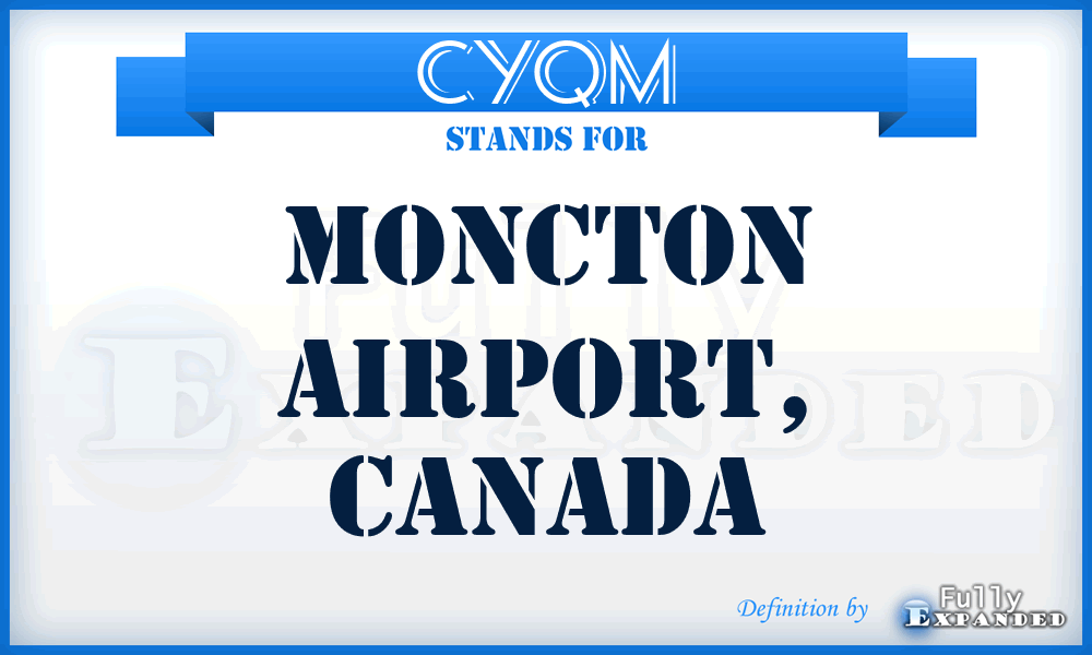 CYQM - Moncton Airport, Canada