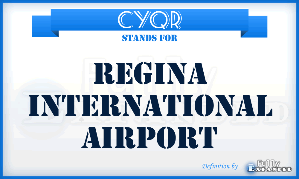 CYQR - Regina International airport