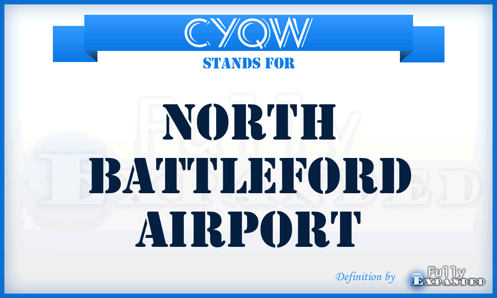 CYQW - North Battleford airport