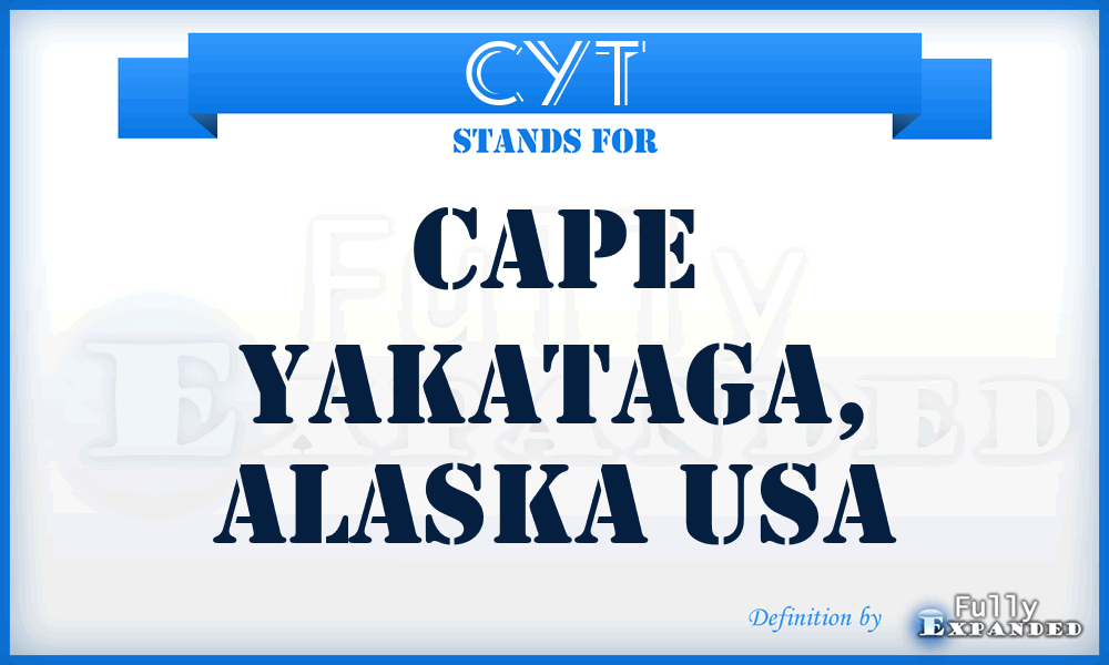 CYT - Cape Yakataga, Alaska USA