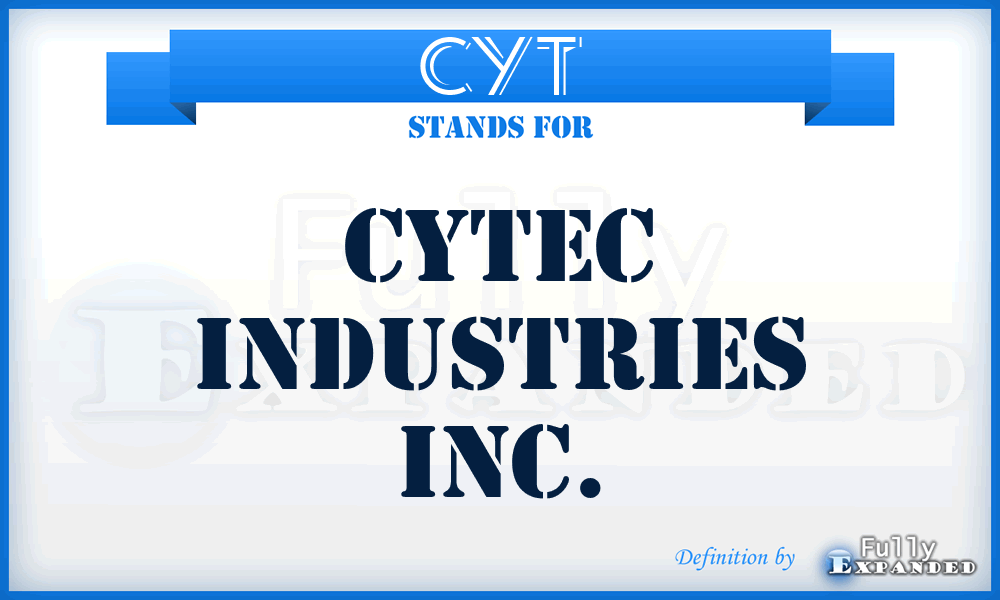 CYT - Cytec Industries Inc.