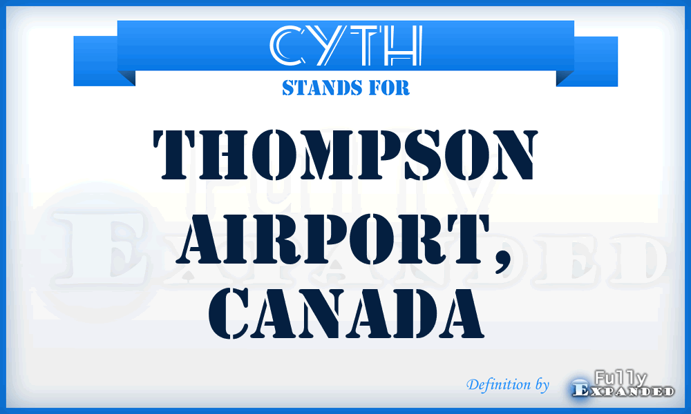 CYTH - Thompson Airport, Canada