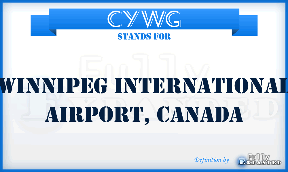 CYWG - Winnipeg International Airport, Canada