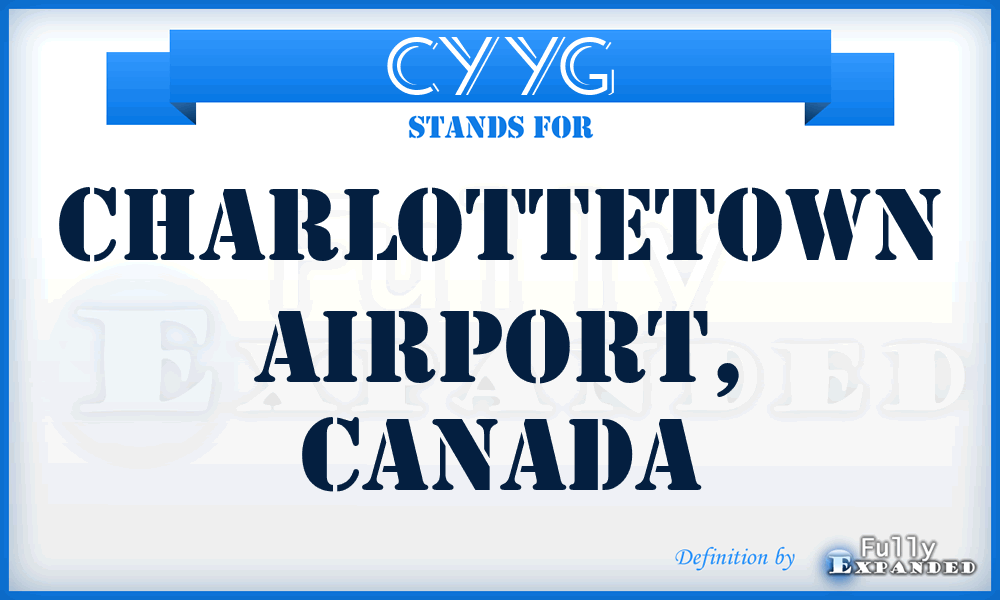 CYYG - Charlottetown Airport, Canada