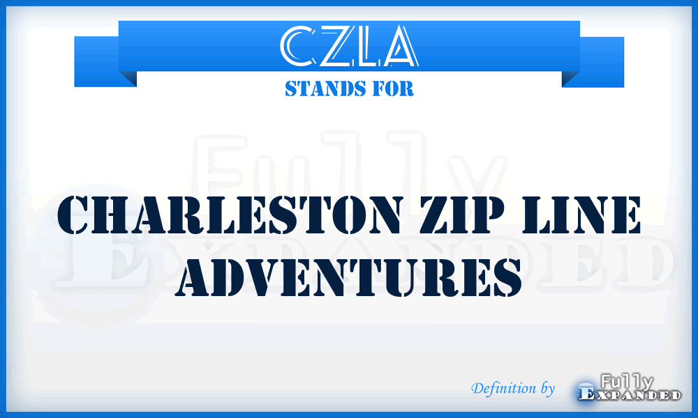 CZLA - Charleston Zip Line Adventures