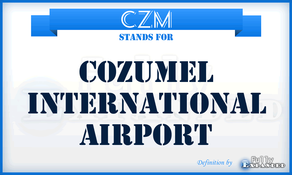 CZM - Cozumel International airport