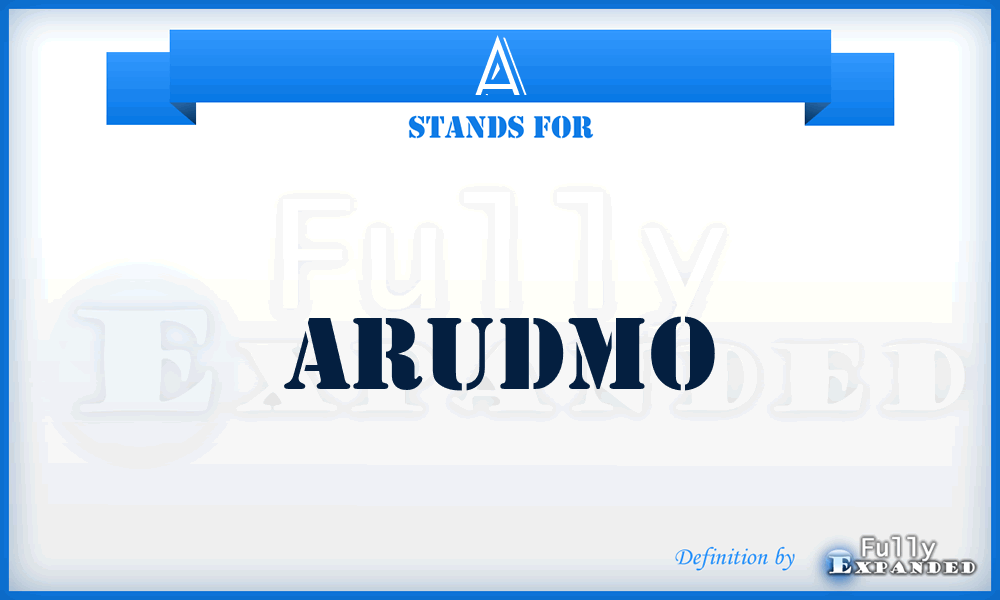 A - Arudmo