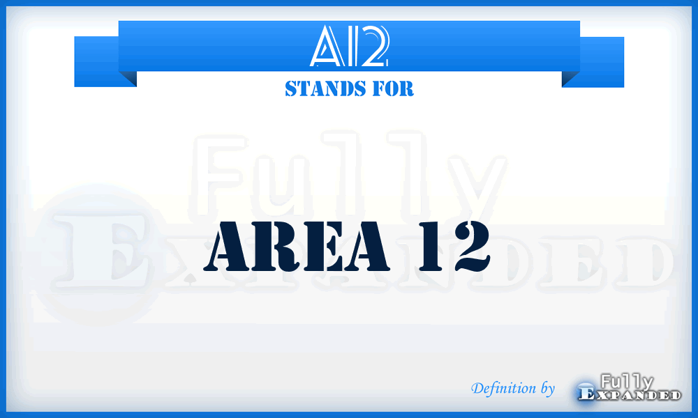 A12 - Area 12