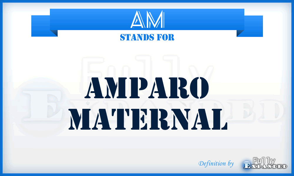 AM - Amparo Maternal