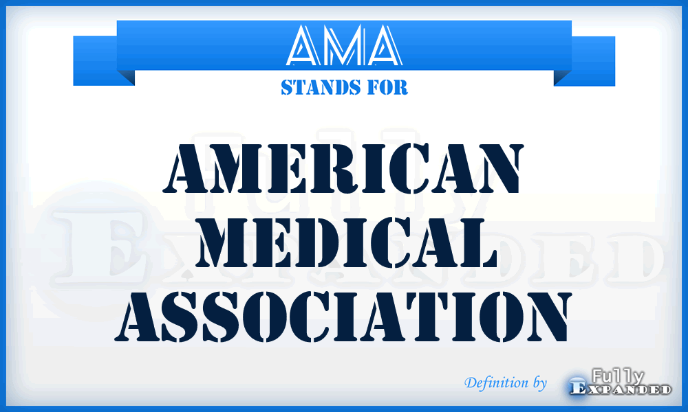 AMA - American Medical Association