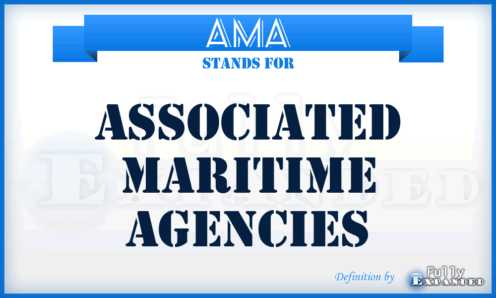 AMA - Associated Maritime Agencies