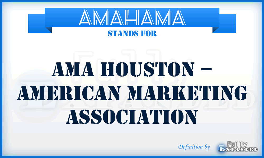 AMAHAMA - AMA Houston – American Marketing Association