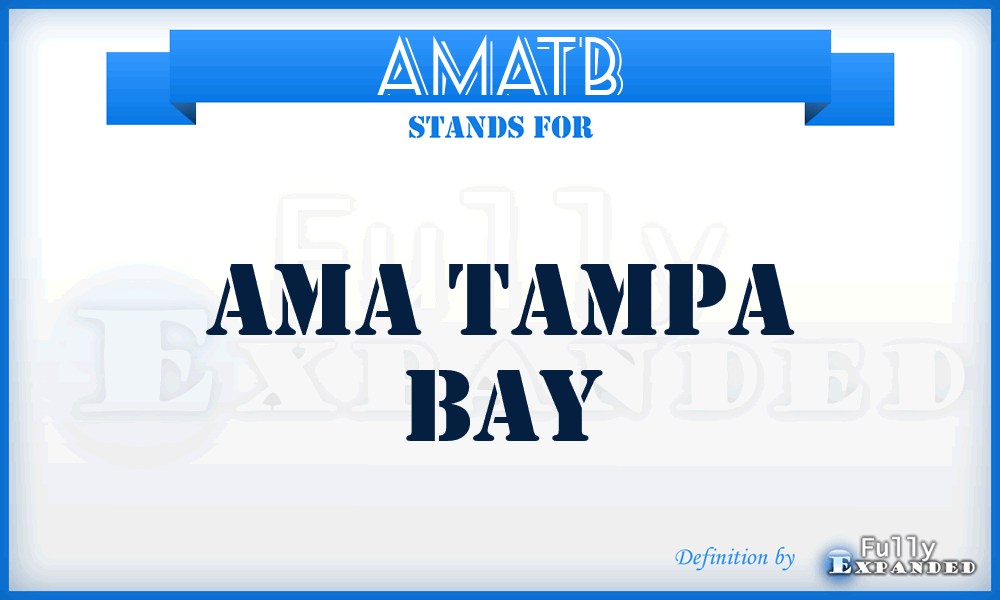 AMATB - AMA Tampa Bay