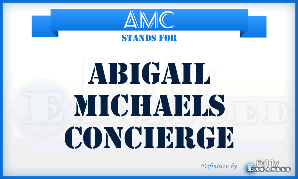 AMC - Abigail Michaels Concierge