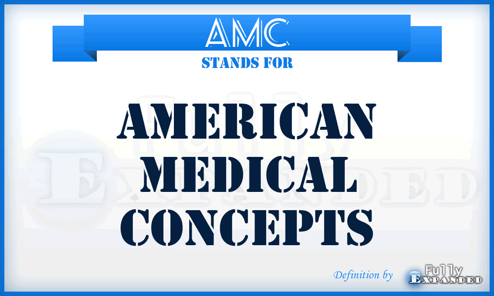 AMC - American Medical Concepts