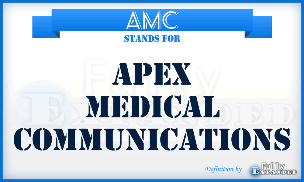 AMC - Apex Medical Communications