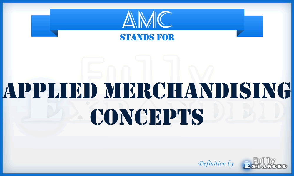 AMC - Applied Merchandising Concepts