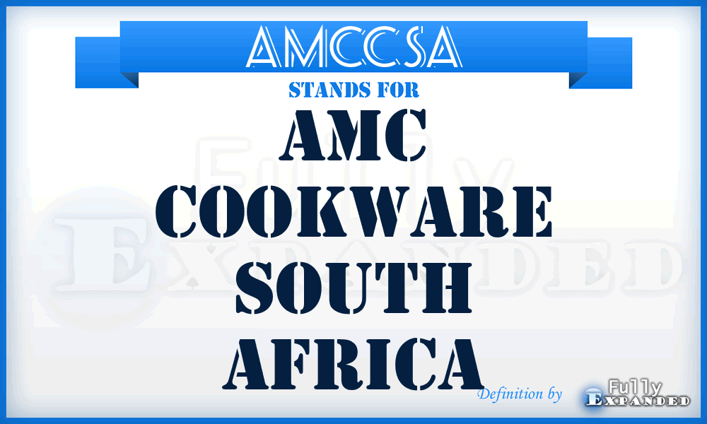 AMCCSA - AMC Cookware South Africa
