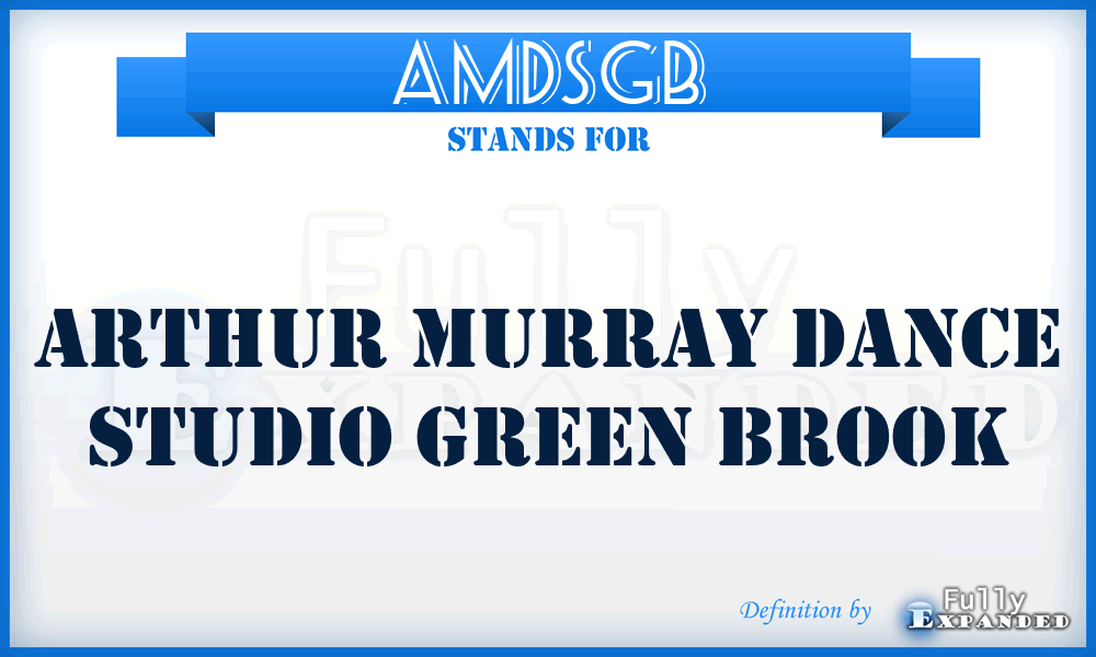 AMDSGB - Arthur Murray Dance Studio Green Brook