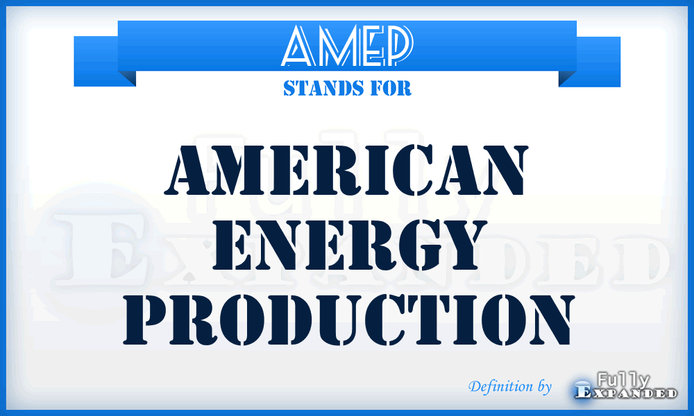 AMEP - American Energy Production